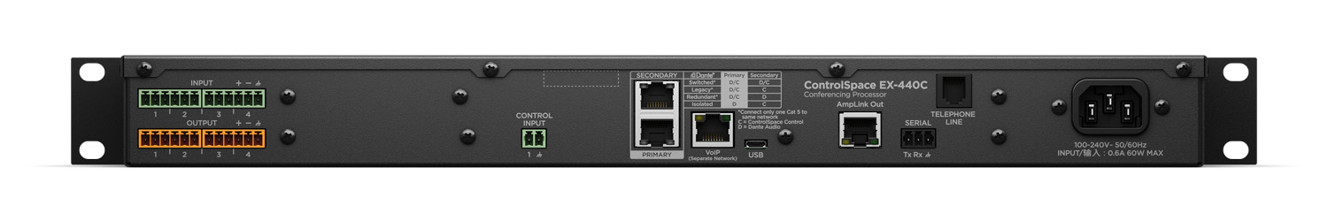 BOSE ControlSpace EX-440C 遠(yuǎn)程會(huì)議音頻處理器